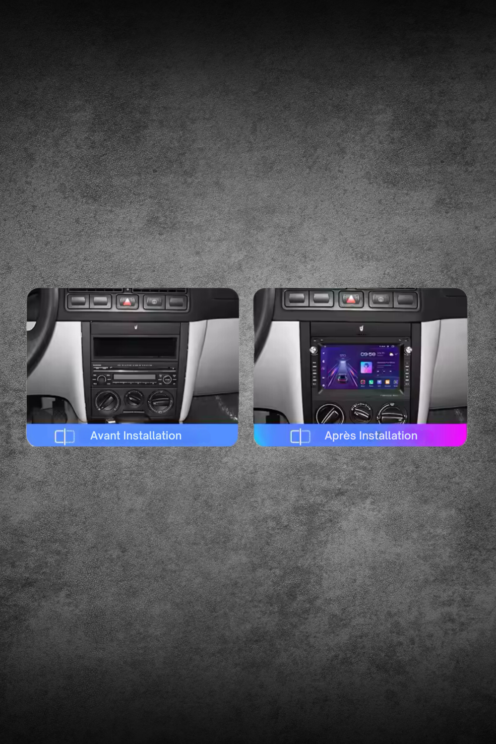 Volkswagen Golf 4 (1997-2003) – Autoradio Android CarPlay
