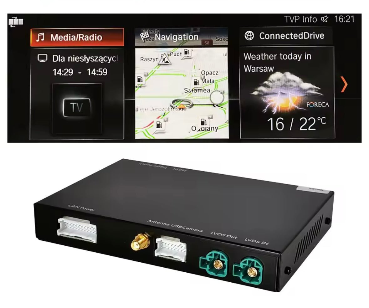 Boîtier CarPlay BMW X5 (NBT / EVO ID5-ID6)