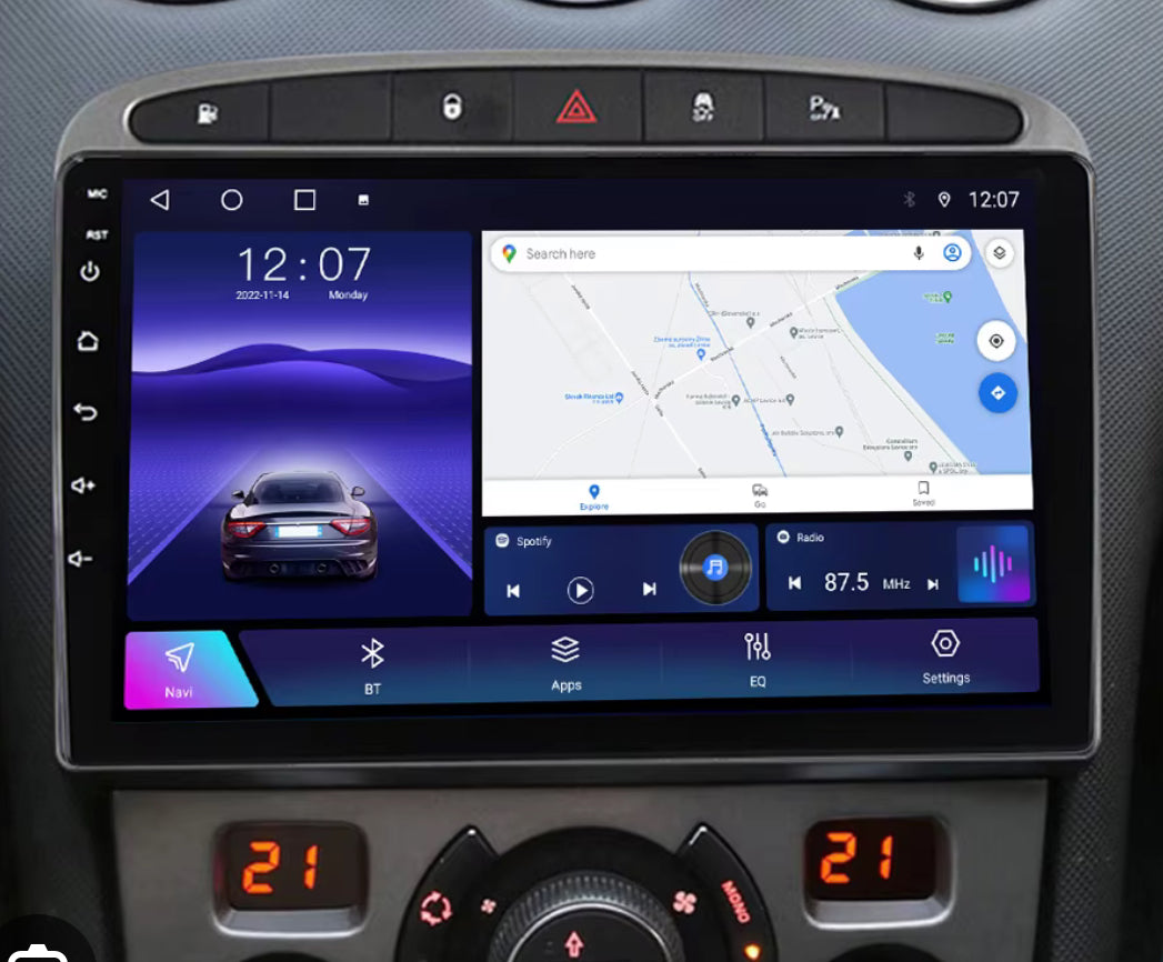 Peugeot RCZ (2010-2015) – Autoradio Android CarPlay
