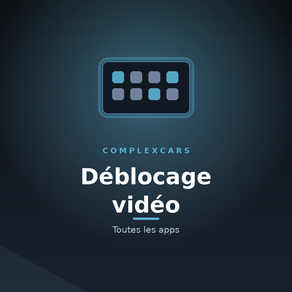 Boîtiers de déblocage vidéo