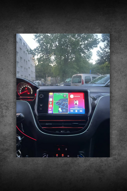 Boîtier CarPlay Peugeot 208 (poste SMEG)
