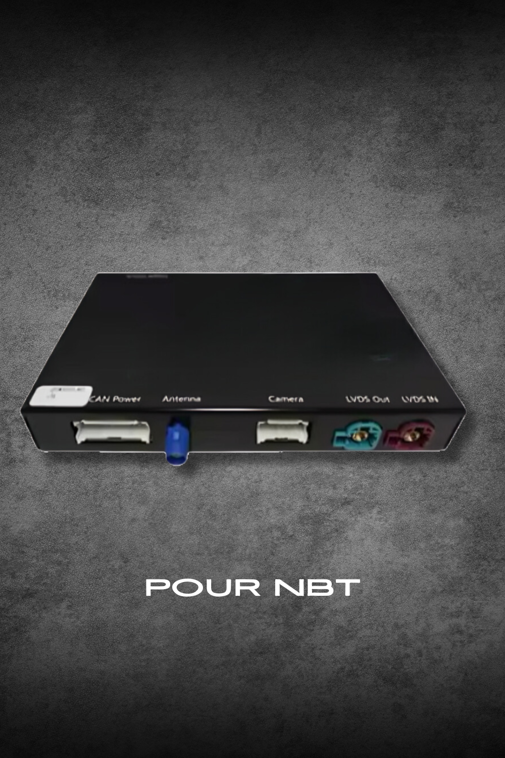 Boîtier CarPlay BMW Série 3 F30/F31/F34/F35 (poste NBT)