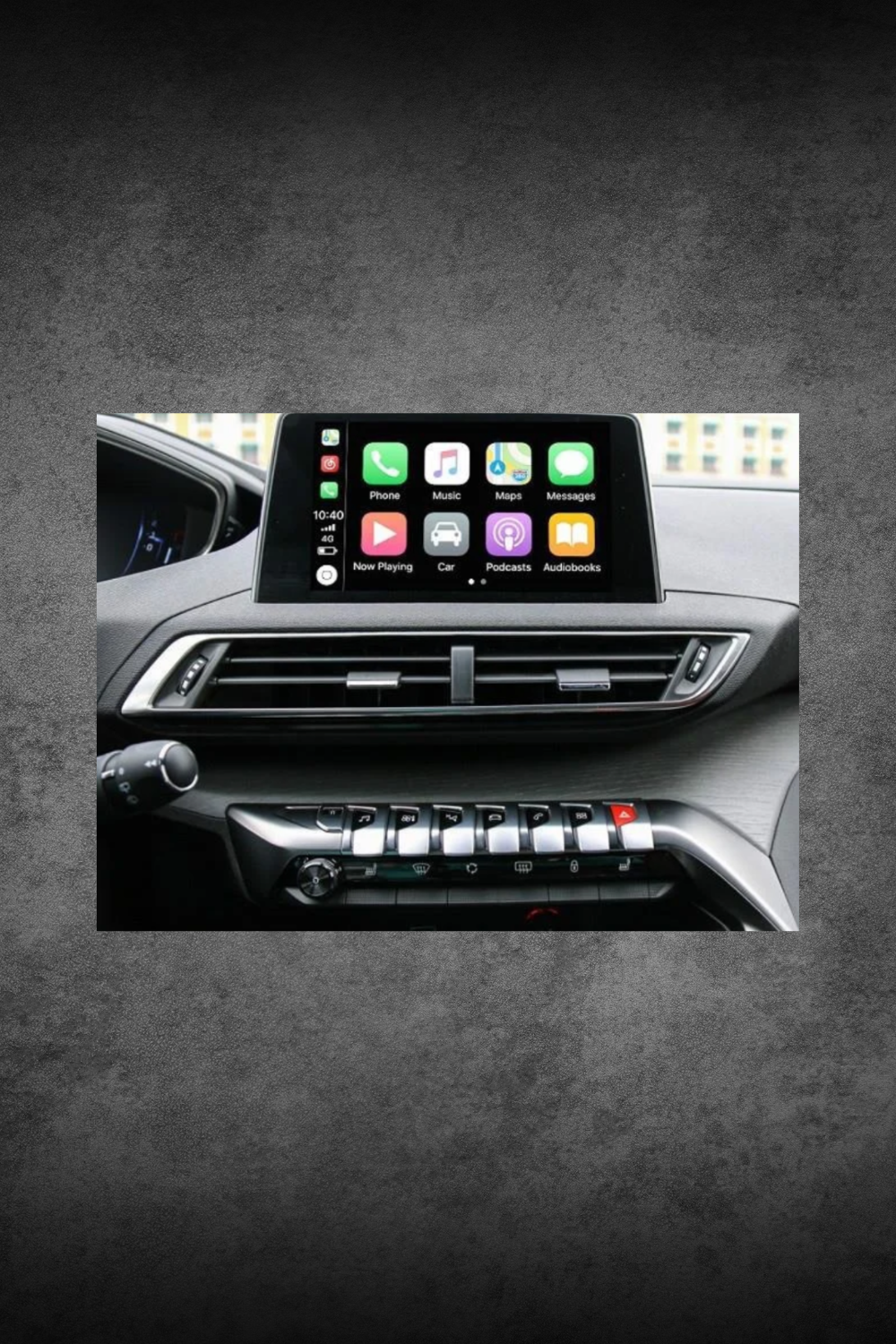Boîtier CarPlay Peugeot 3008 (poste SMEG)