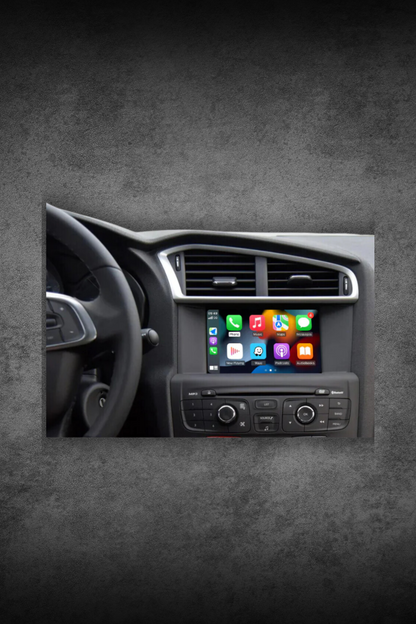 Boîtier CarPlay Citroën C4 (poste SMEG)