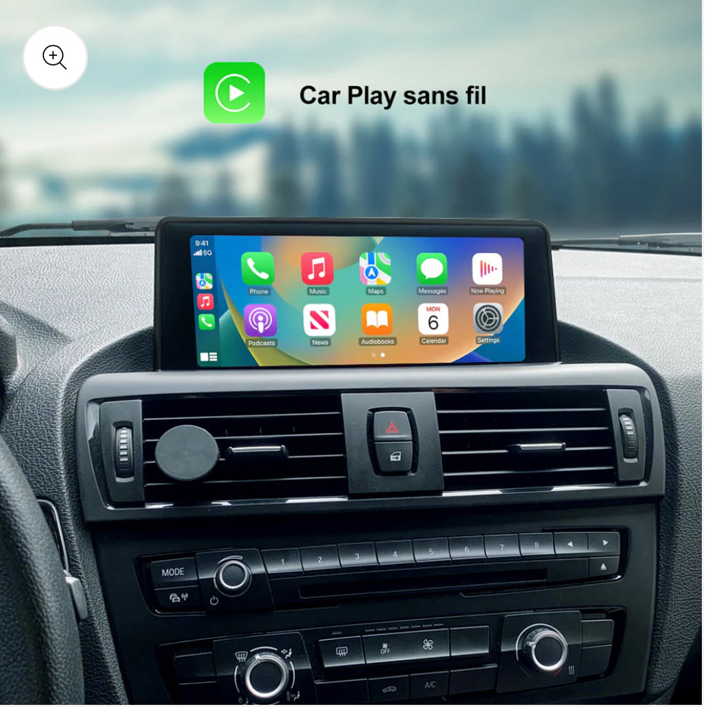 Boîtier CarPlay BMW Série 1 F20 (poste CIC / NBT, 2011-2016)