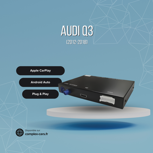 Boîtier CarPlay Audi Q3 (2012-2018)