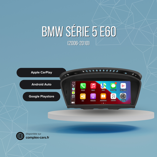 BMW Série 5 E60 (2006-2010) – Écran Android façon origine