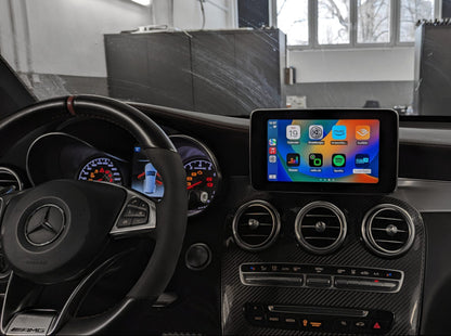 Boîtier CarPlay Mercedes GLC (poste NTG 5.0)