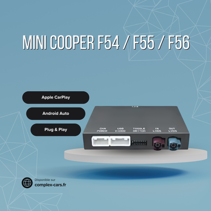Mini Cooper F54 / F55 / F56 / F57 – Boitier Android CarPlay