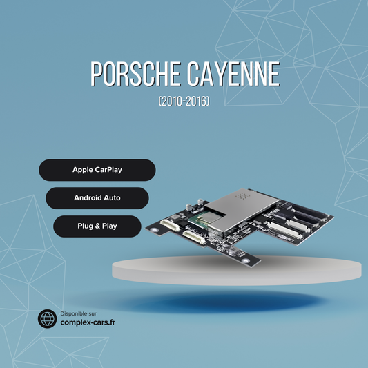 Boitier Porsche Cayenne (2010-2016) – Android CarPlay