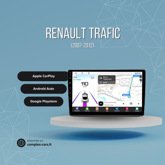 Renault Trafic (2007-2012) – Autoradio Android CarPlay
