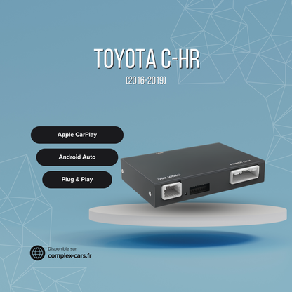 Boîtier CarPlay Toyota C-HR (2016-2019)