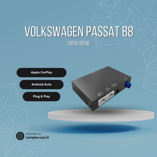 Boîtier CarPlay Volkswagen Passat B8 (2015-2019)