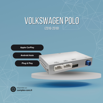 Boîtier CarPlay Volkswagen Polo (2016-2019)