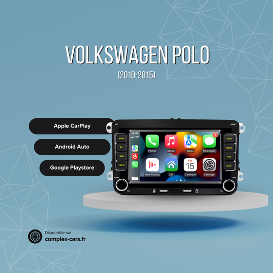 Volkswagen Polo (2010-2015) – Autoradio Android CarPlay